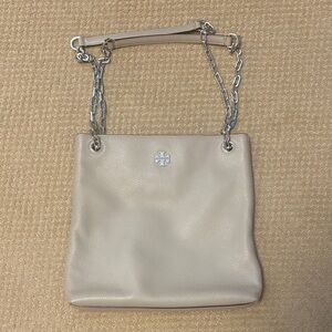NEW Tory Burch Stone Leather Shoulder Bag